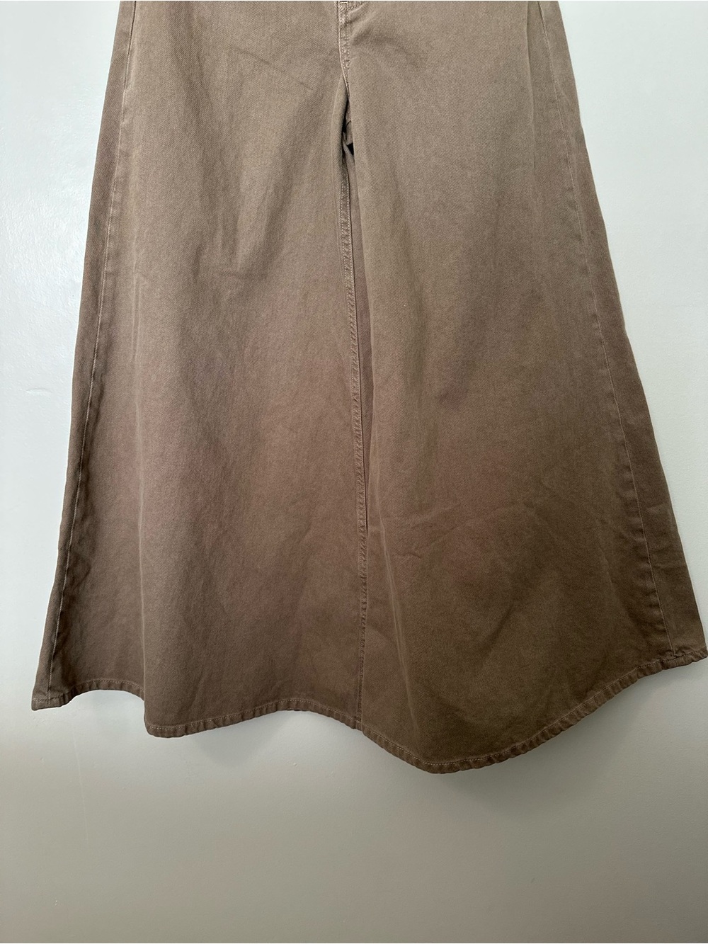 Anthropologie Pilcro Moss Wide-Leg High-Rise Puddle Jeans Size 27 Retro Flare - Picture 7 of 15